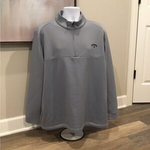 Callaway Men's Gray Pullover Jacket